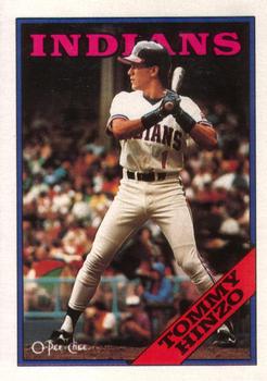 1988 O-Pee-Chee Baseball Cards 294     Tommy Hinzo